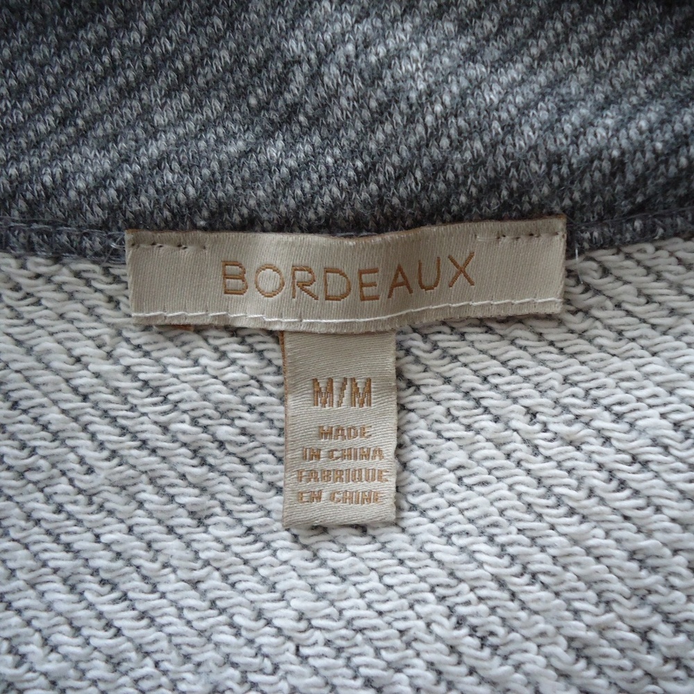 Anthropologie Bordeaux Cardigan M Longer Length - Picture 5 of 7